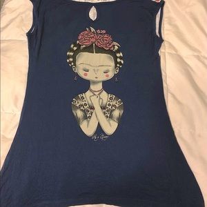 Frida Sleeveless Shirt